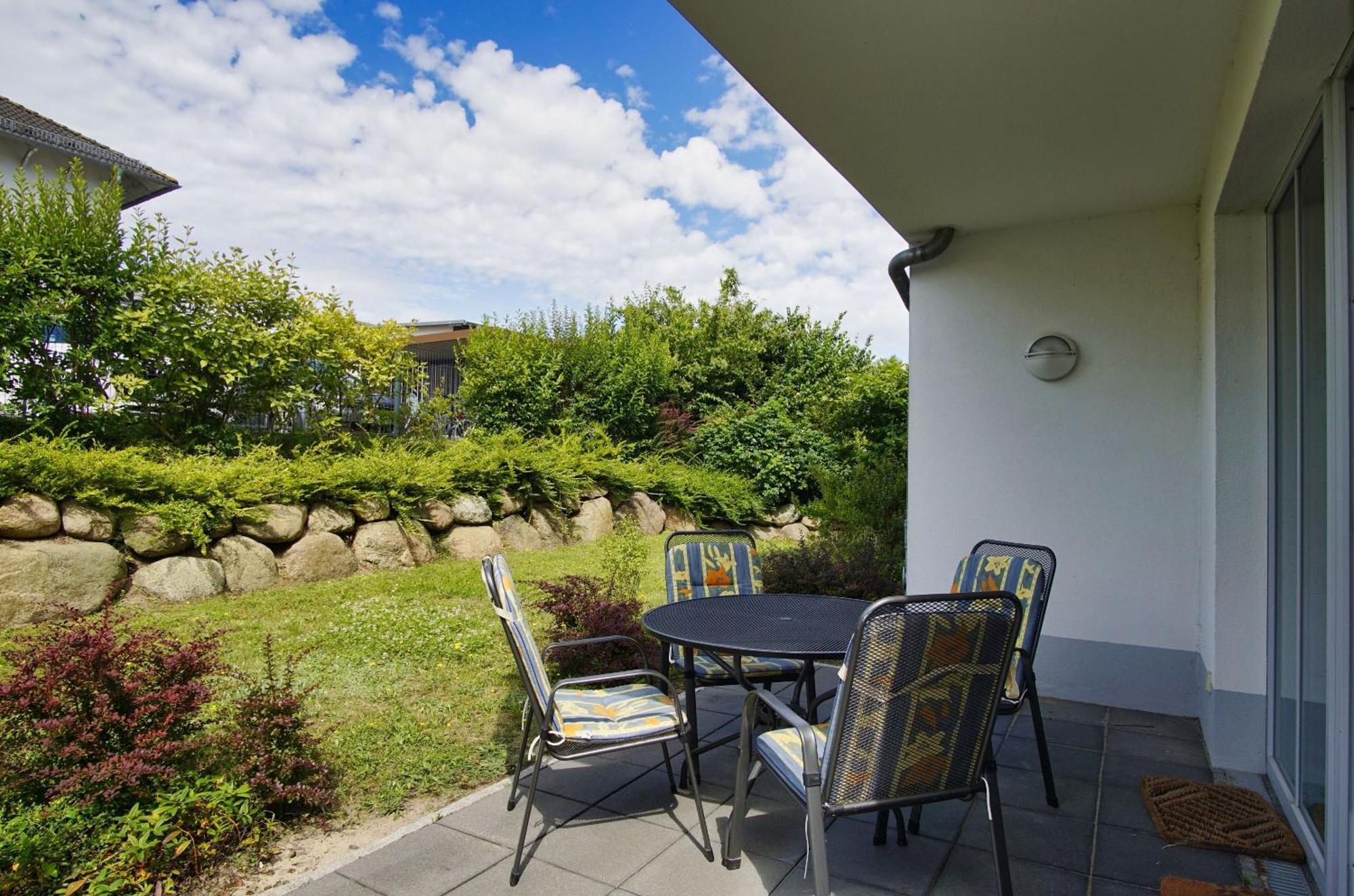 Terrasse, Gratis Nutzung Vom Ahoi Erlebnisbad Und Sauna In Sellin - Villa Antje Fewo 04 Goehren  Kültér fotó