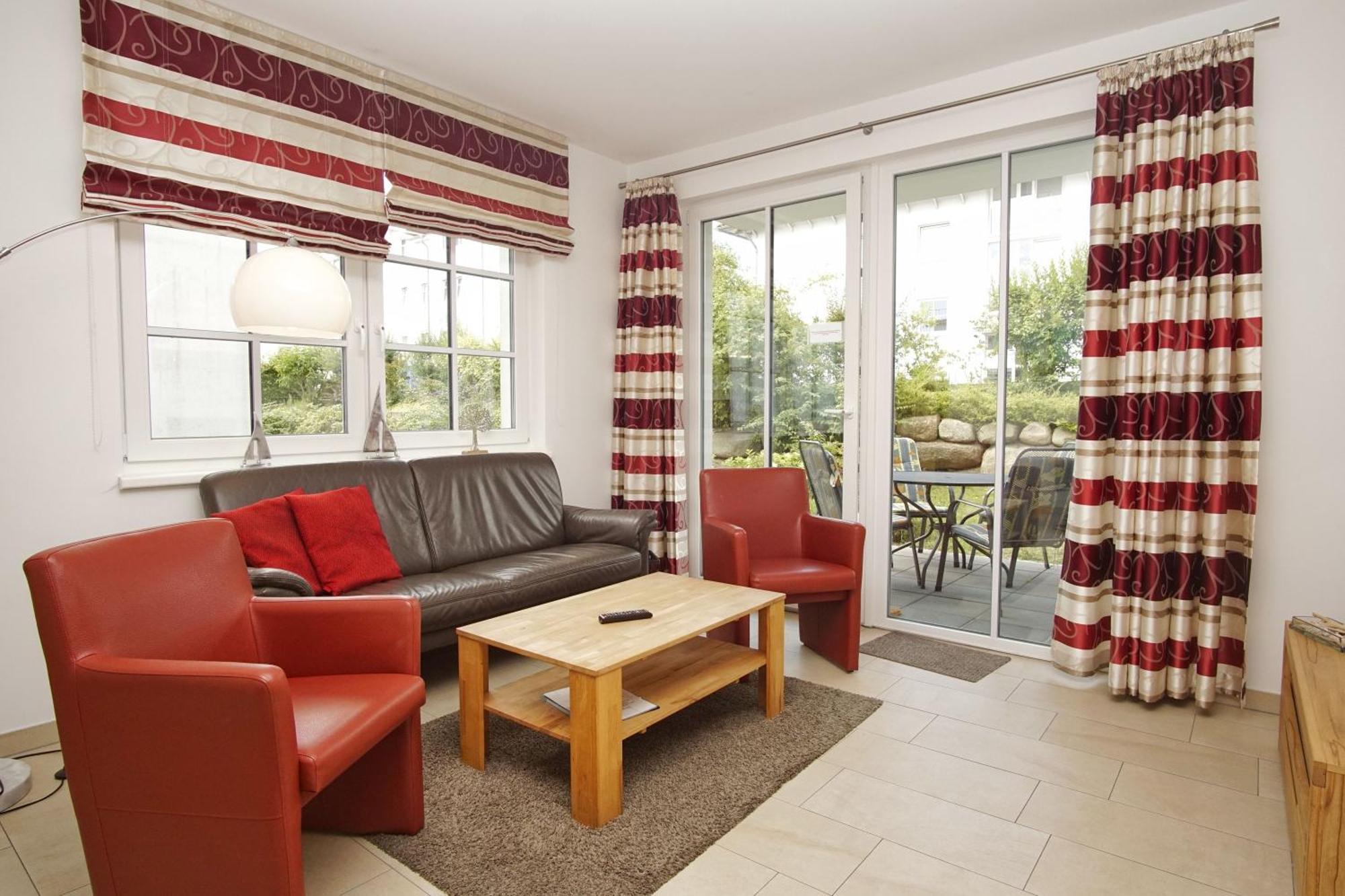 Terrasse, Gratis Nutzung Vom Ahoi Erlebnisbad Und Sauna In Sellin - Villa Antje Fewo 04 Goehren  Kültér fotó